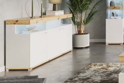 Corso von COTTA - Sideboard Artisan Eiche/ weiß