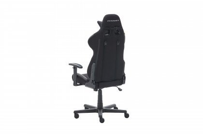 DX-Racer Formula von MCA - Gamer-Stuhl in Schwarz mit Fleece in Grau