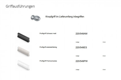 Longline von JUTZLER - 6-türiger Kleiderschrank salbeigrün - schwarz