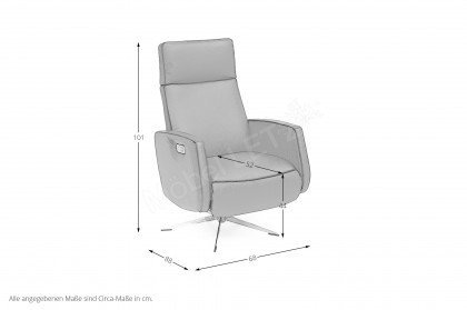 8060 von Hjort Knudsen - Relaxsessel black