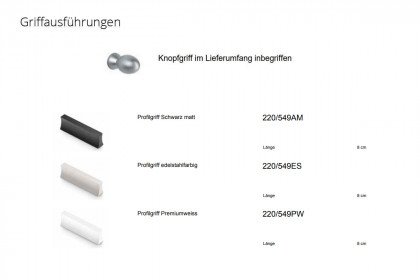 Longline von JUTZLER - Kleiderschrank 6-türig anthrazit matt - Rauchglas