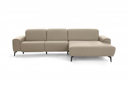 MR 1320 von Musterring - Ledersofa Variante rechts pearl