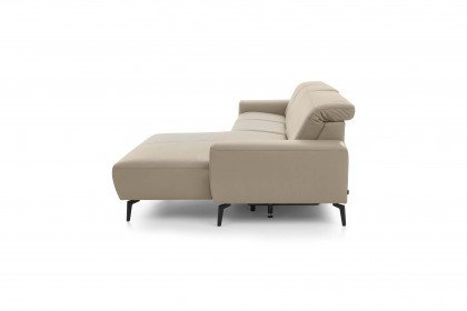 MR 1320 von Musterring - Ledersofa Variante rechts pearl