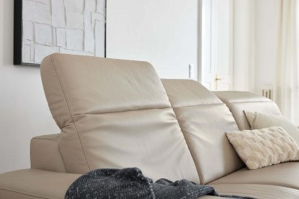 MR 1320 von Musterring - Ledersofa Variante rechts pearl