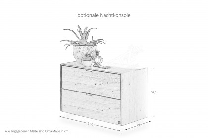 Felina CASE von Musterring - Boxspringbett KT3 sahara