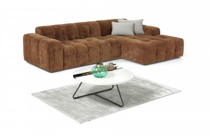 Pino-LE24 von Easy Sofa - Ecksofa rechts light-brown