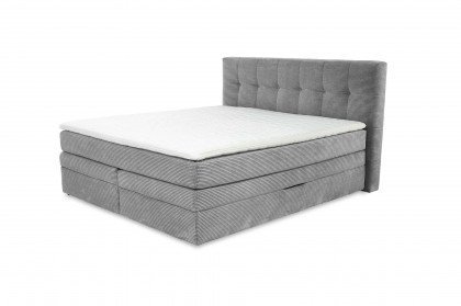Amy-Dream von Jockenhöfer - Boxspringbett hellgrau