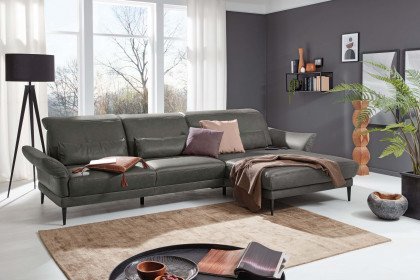 MR 1350 von Musterring - Ecksofa Variante rechts graphit