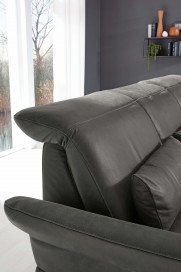 MR 1350 von Musterring - Ecksofa Variante rechts graphit