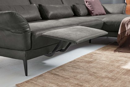 MR 1350 von Musterring - Ecksofa Variante rechts graphit