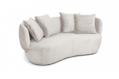 Lopez von GUTMANN - Sofa 2-sitzig grau