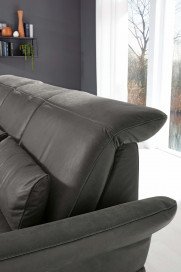 MR 1350 von Musterring - Ecksofa Variante links graphit