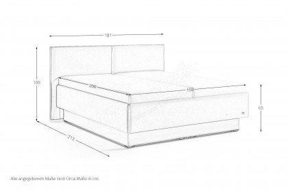 Composium von RUF Betten - Boxspringbett KTC beige