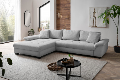 Daaden von Nova Via - Ecksofa links warm-grey