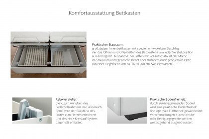 Composium von RUF Betten - Polsterbett KTC beige