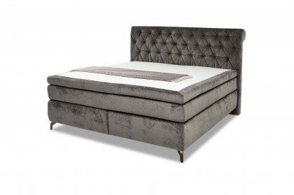 Scarlett-Dream von Jockenhöfer - Boxspringbett grau