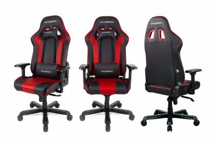 DX-Racer K99 von MCA - Gamingchair in Schwarz/Rot