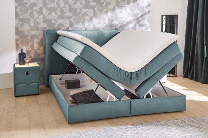 Amy-Dream von Jockenhöfer - Boxspringbett 180 türkis