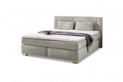 Romana von Jockenhöfer - Boxspringbett 180 in Grau