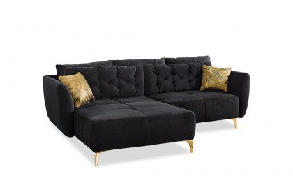 Salome von Job - Ecksofa Variante links schwarz