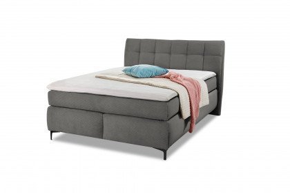 Gitta von Jockenhöfer - Boxspringbett 140 in Grau