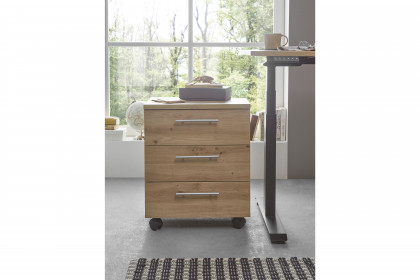 Ben-Office von BEGA Consult - Rollcontainer in Artisan Eiche Nachbildung