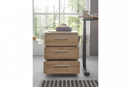 Ben-Office von BEGA Consult - Rollcontainer in Artisan Eiche Nachbildung