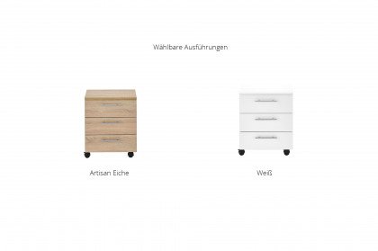 Ben-Office 1 von BEGA Consult - Schreibtisch mit Rollcontainer