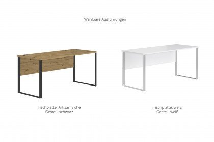 Amanda von BEGA Consult - Bürotisch in Artisan Eiche