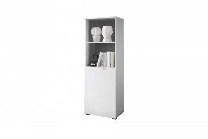 Spice-Office von BEGA Consult - Standregal in Weiß Hochglanz