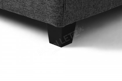 Lucky-Sleep von Nehl - Ecksofa anthrazit mit Schlaffunktion