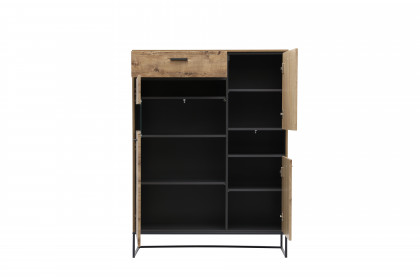 Manhattan-living von Wohnconcept - Highboard Haveleiche cognac