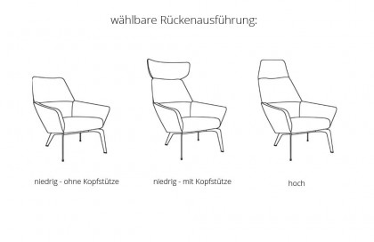 Match it! von Musterring - Sessel azalee