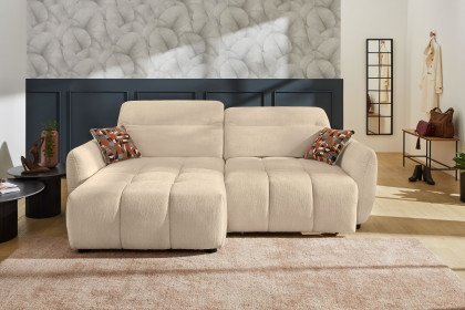 Zoom von Job - Ecksofa Ausführung links beige