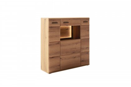 Naxos von MCA - Highboard mit Glasausschnitt