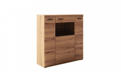 Naxos von MCA - Highboard mit Glasausschnitt