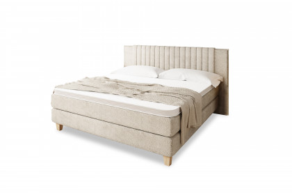 Systembett von Abrilux - Boxspringbett Rio in Beige