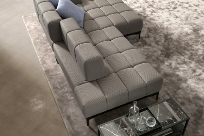 Oasis-LE24 von designwerk - Sofaecke rechts grey