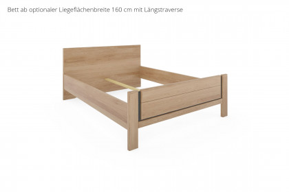 Sorrent von Musterring - Bett 100x200 cm Eiche teilmassiv