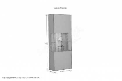 Ducale von MADíA CRAFT - Sideboard pale green matt/ Glas