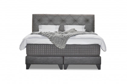 Magnifique von Serta - Boxspringbett 180 x 200 cm grey