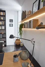 Kara-Frame von Musterring - Büroensemble mit Auflagen-Schreibtisch