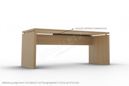 Kara-Frame von Musterring - Büroensemble mit Auflagen-Schreibtisch