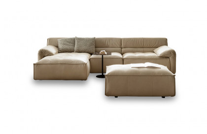 Vola-LE24 von designwerk - Ledersofa links grey