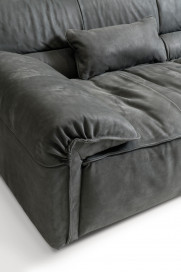 Vola-LE24 von designwerk - Ecksofa rechts black