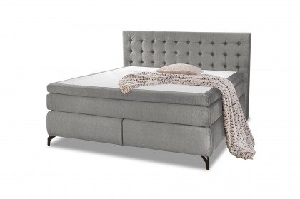 Jessica von Jockenhöfer - Boxspringbett 180 grau