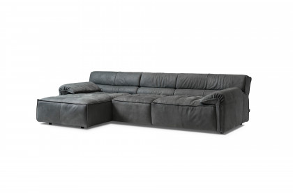 Vola-LE24 von designwerk - Ecksofa links black