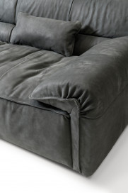 Vola-LE24 von designwerk - Ecksofa links black