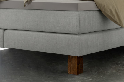 Edition pronto von Hasena - Boxspringbett Memphis in Grey