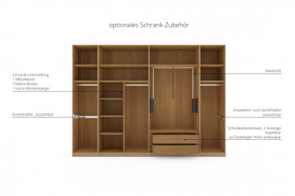 Sorrent von Musterring - Schlafzimmer-Vorzugskombi Eiche teilmassiv